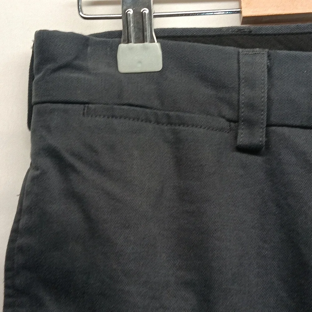 Banana Republic Emerson Chino Pant Men's 33x30 Grey Cuffed Business Casual GUC